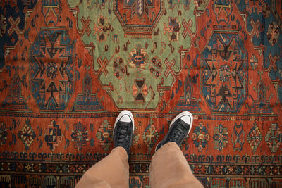 8.5x10.5 Antique Soumac Design Carpet by Old New House® - product image 2 for Resin Society