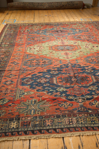 8.5x10.5 Antique Soumac Design Carpet by Old New House® - product image 11 for Resin Society