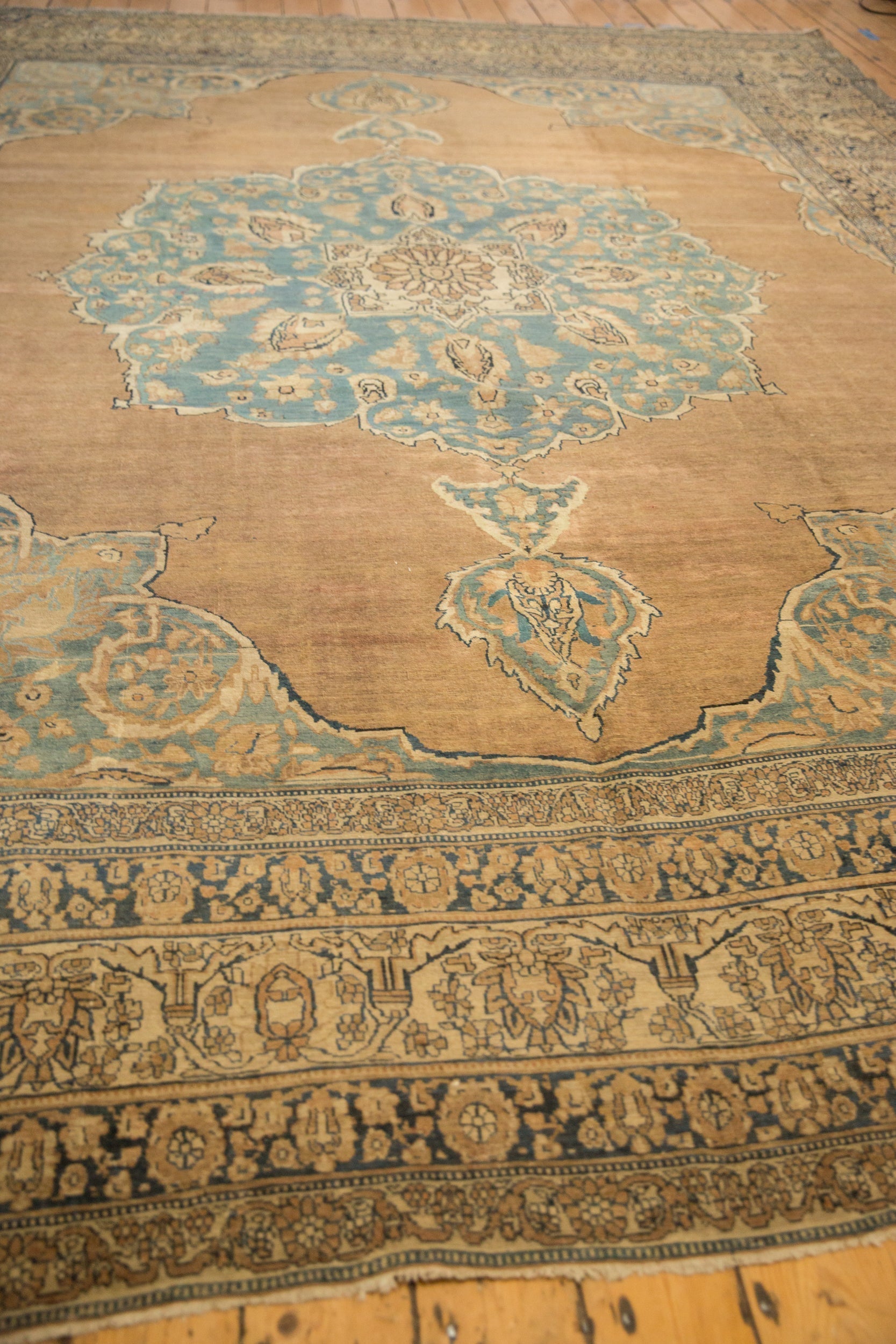 RESERVED 11x14 Antique Tea Washed Kerman Carpet