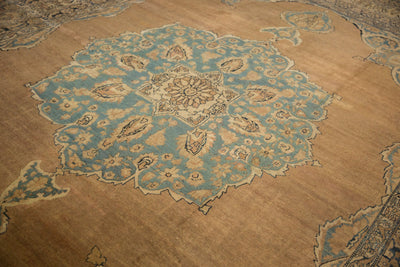 RESERVED 11x14 Antique Tea Washed Kerman Carpet