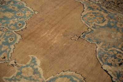 RESERVED 11x14 Antique Tea Washed Kerman Carpet