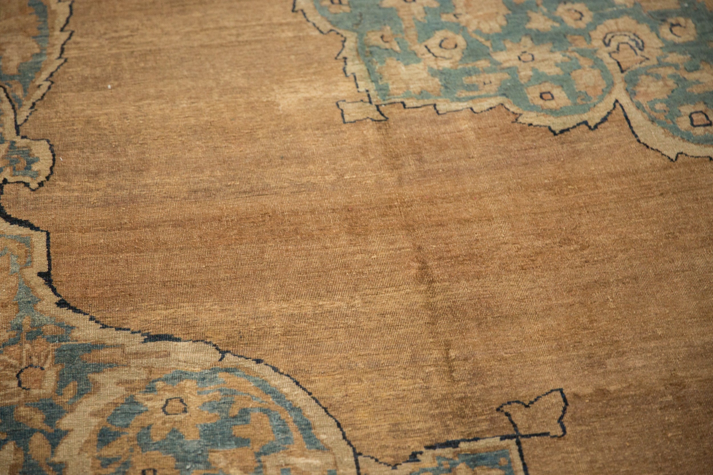 RESERVED 11x14 Antique Tea Washed Kerman Carpet
