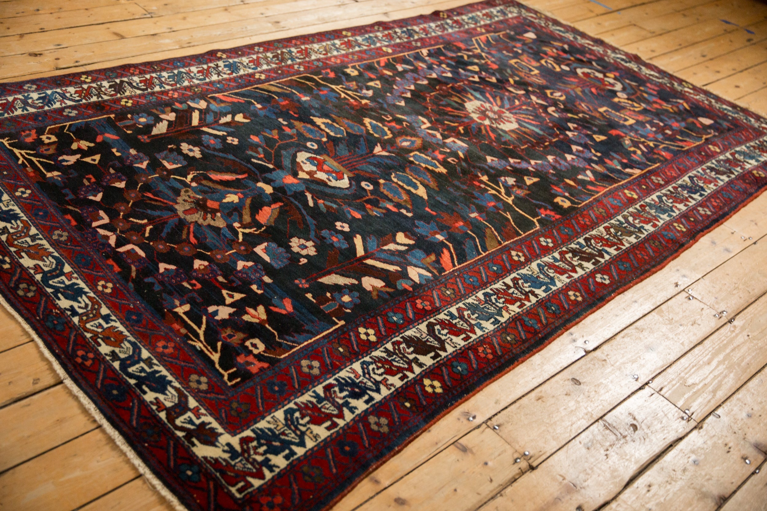 5.5x9 Vintage Bakhtiari Carpet by Old New House® - product image 11 for Resin Society