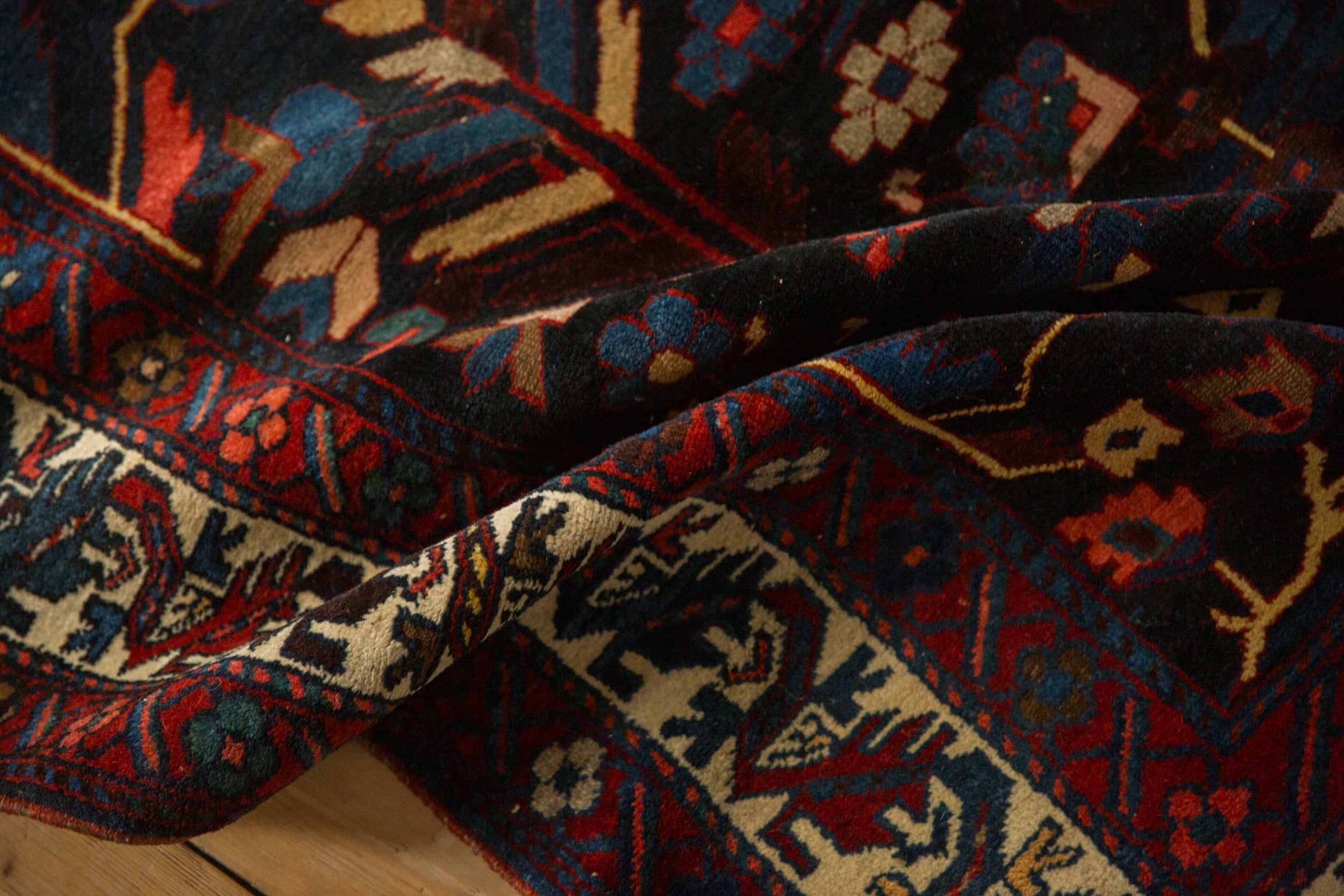 5.5x9 Vintage Bakhtiari Carpet by Old New House® - product image 12 for Resin Society