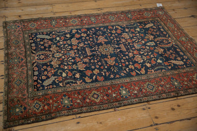 3.5x4.5 Antique Farahan Sarouk Square Rug by Old New House® - product image 6 for Resin Society