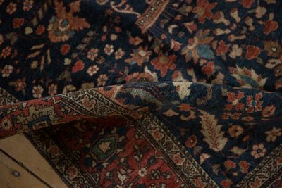 3.5x4.5 Antique Farahan Sarouk Square Rug by Old New House® - product image 9 for Resin Society