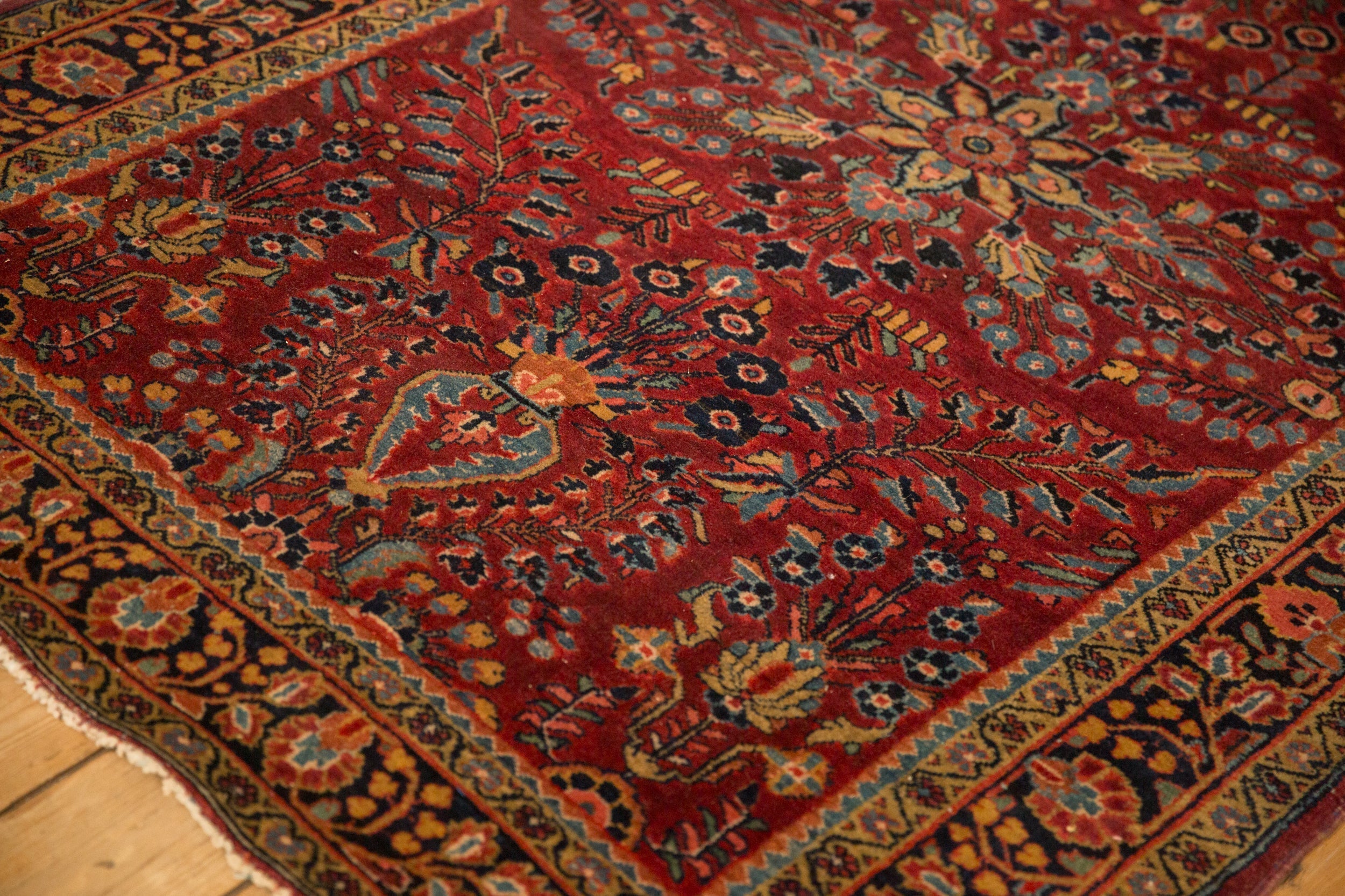 4.5x7 Vintage Sarouk Rug by Old New House® - product image 5 for Resin Society