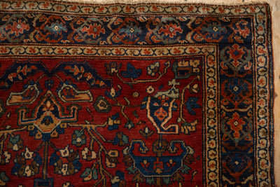 3.5x5 Antique Farahan Sarouk Rug by Old New House® - product image 3 for Resin Society