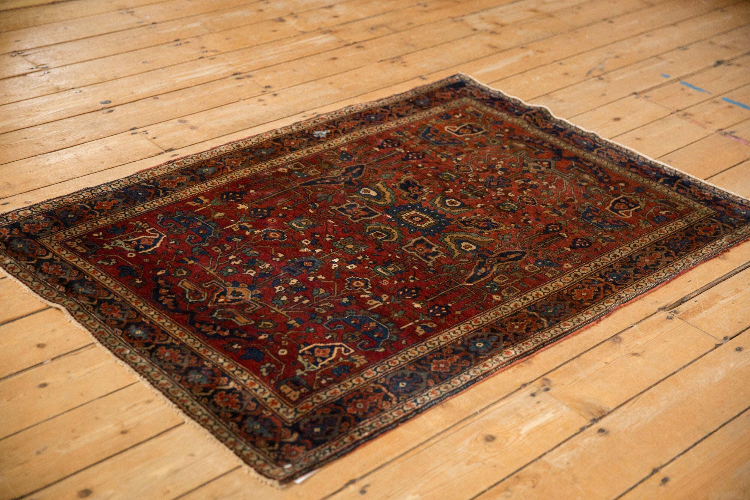 3.5x5 Antique Farahan Sarouk Rug by Old New House® - product image 5 for Resin Society