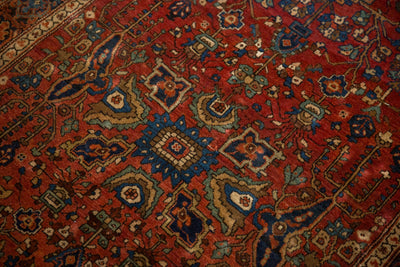3.5x5 Antique Farahan Sarouk Rug by Old New House® - product image 11 for Resin Society