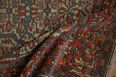 4.5x6 Antique Farahan Sarouk Rug by Old New House® - product image 12 for Resin Society