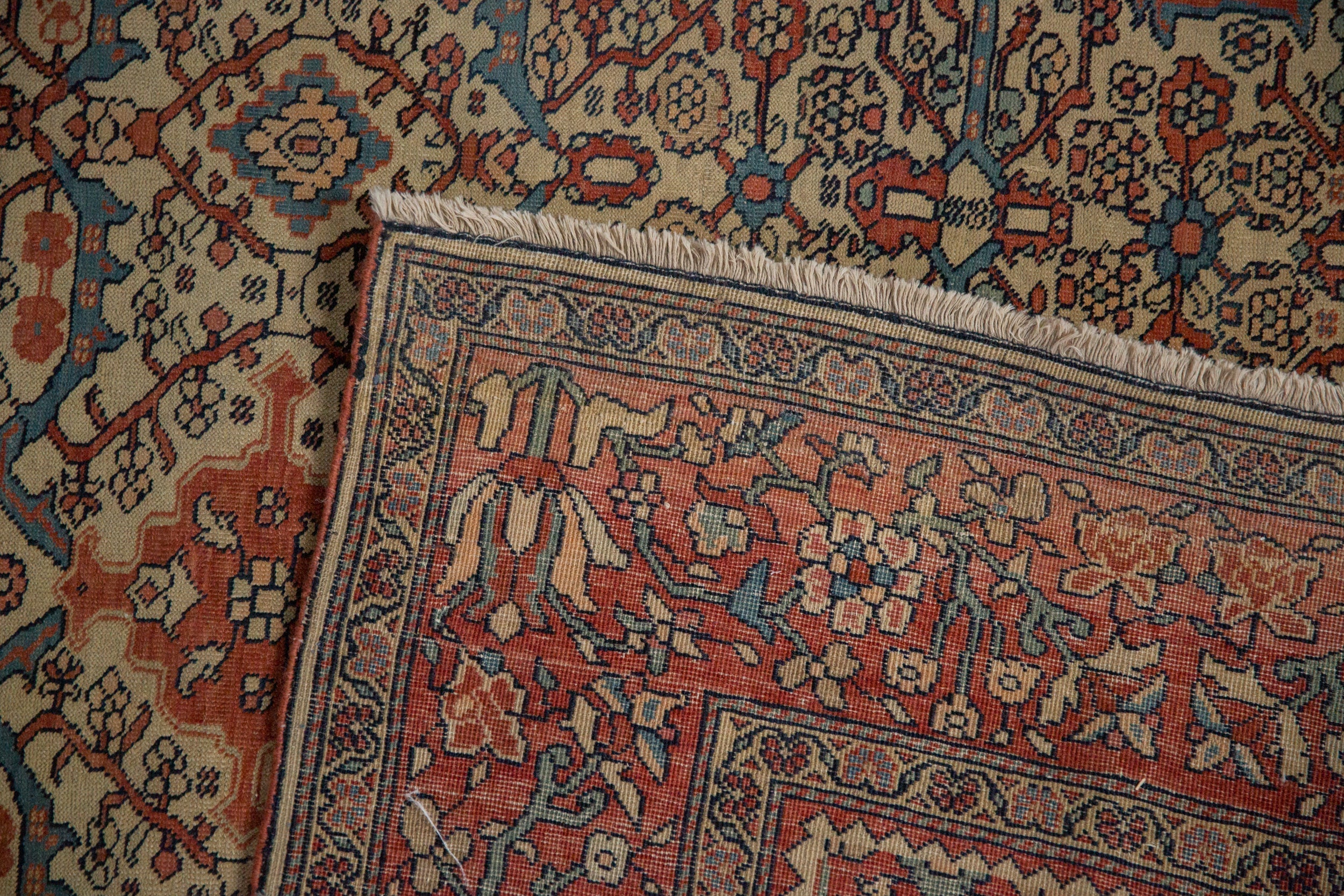 4.5x6 Antique Farahan Sarouk Rug by Old New House® - product image 13 for Resin Society