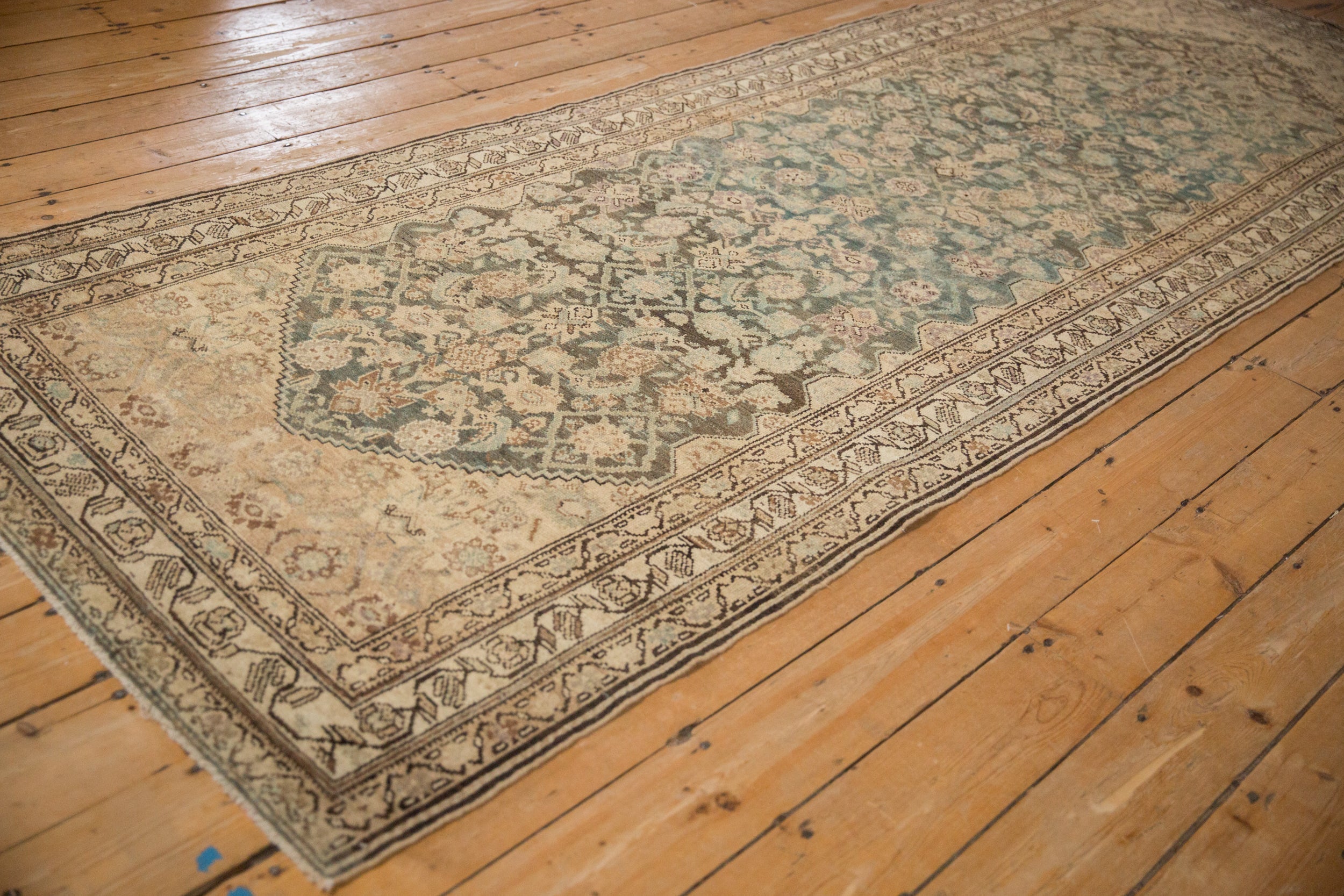 4x11 Vintage Distressed Hamadan Rug Runner by Old New House® - product image 5 for Resin Society