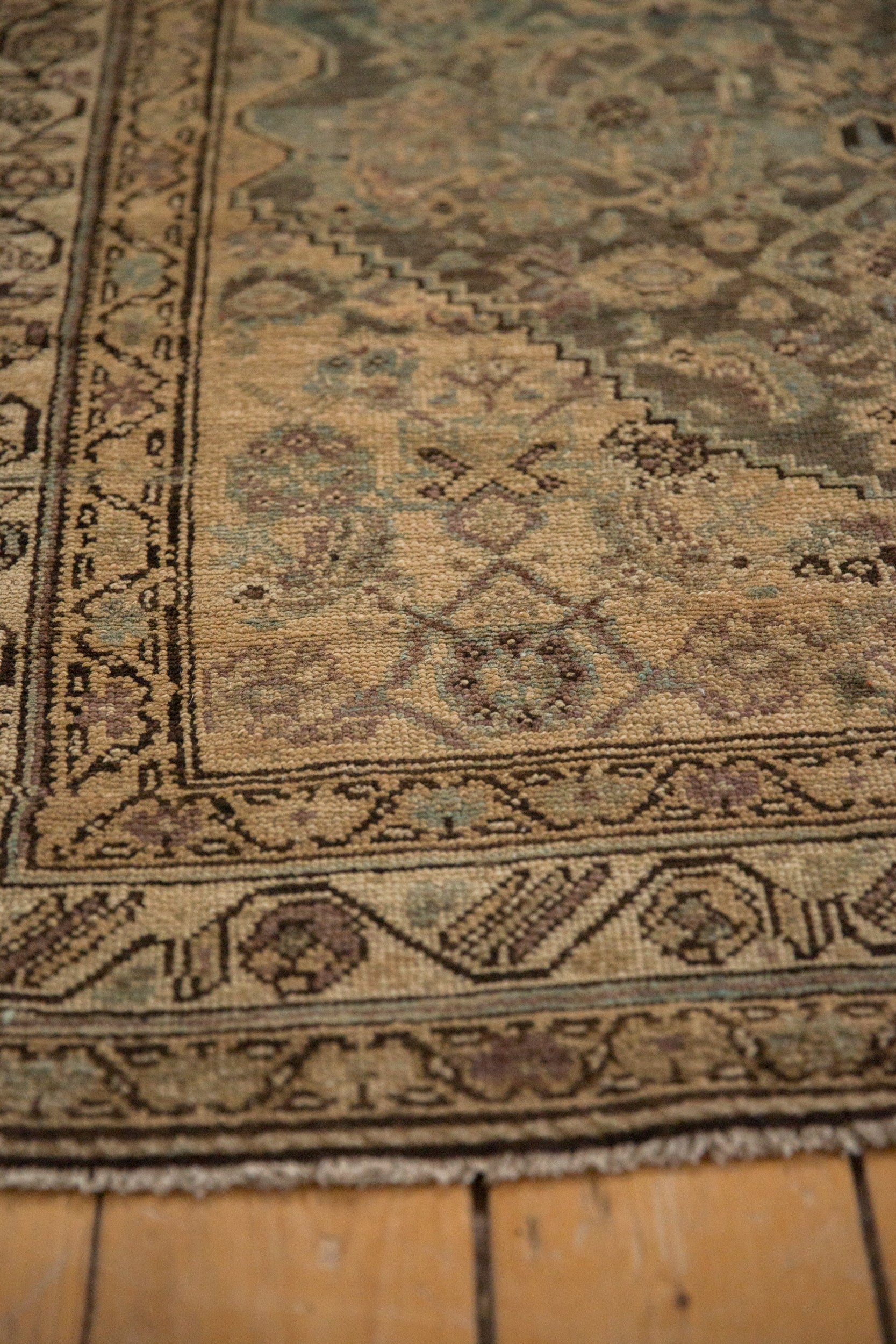 4x11 Vintage Distressed Hamadan Rug Runner by Old New House® - product image 8 for Resin Society