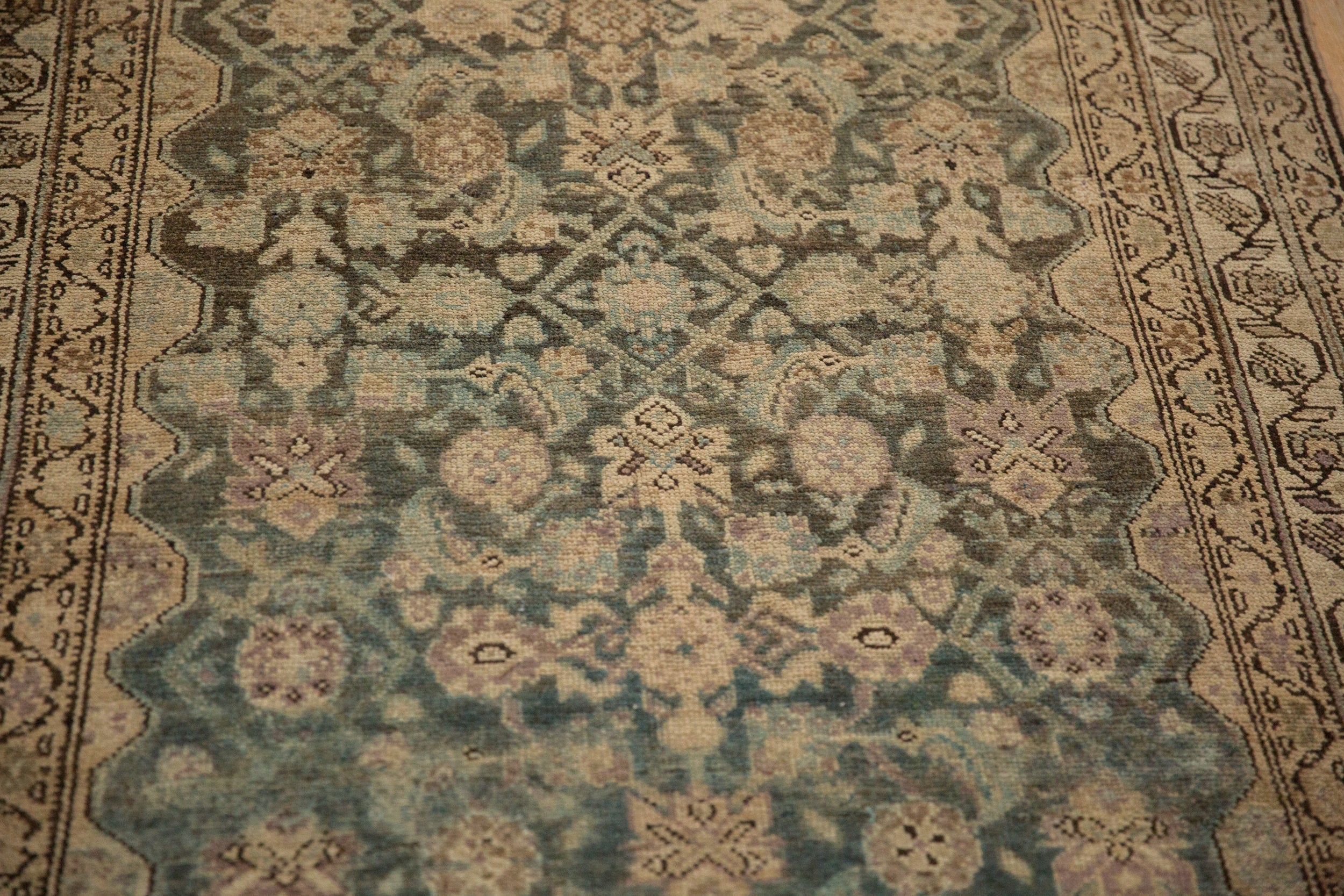 4x11 Vintage Distressed Hamadan Rug Runner by Old New House® - product image 10 for Resin Society