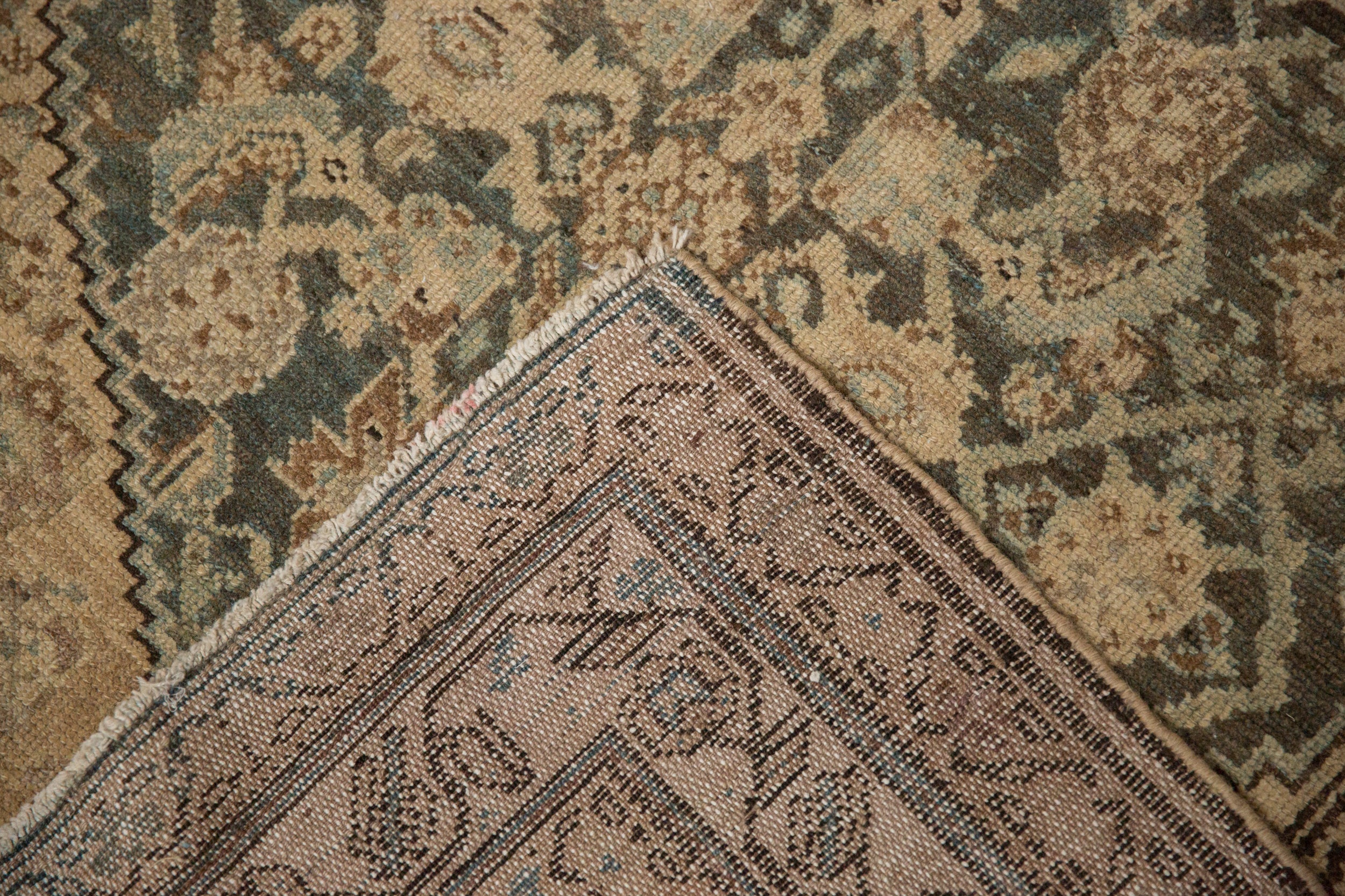 4x11 Vintage Distressed Hamadan Rug Runner by Old New House® - product image 12 for Resin Society
