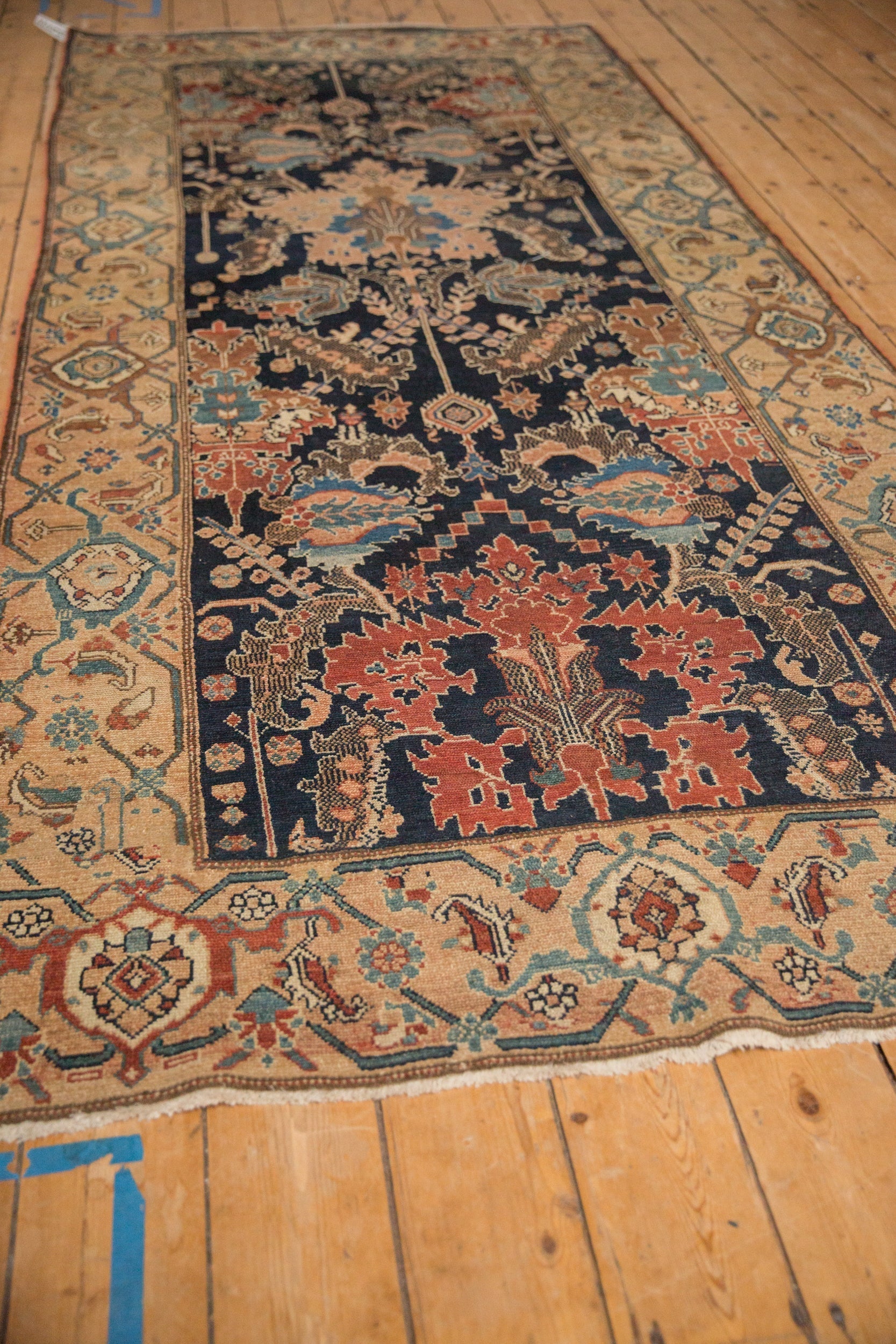 4x10 Antique Fine Malayer Rug Runner by Old New House® - product image 4 for Resin Society