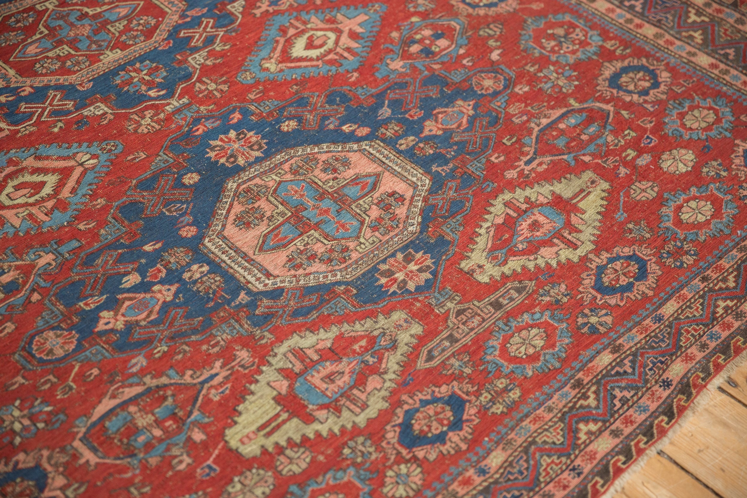 6x7.5 Antique Caucasian Soumac Carpet by Old New House® - product image 5 for Resin Society