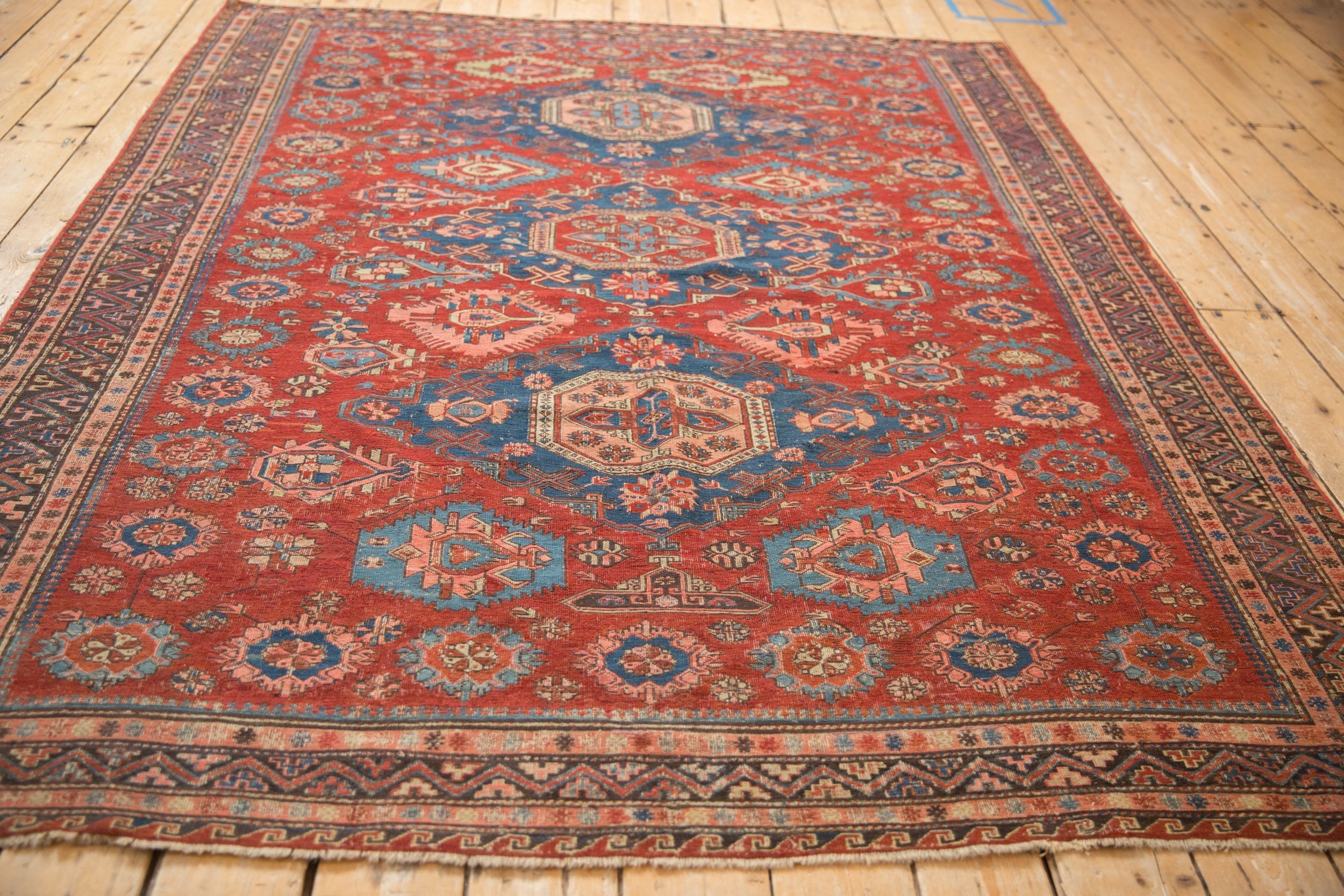 6x7.5 Antique Caucasian Soumac Carpet by Old New House® - product image 7 for Resin Society