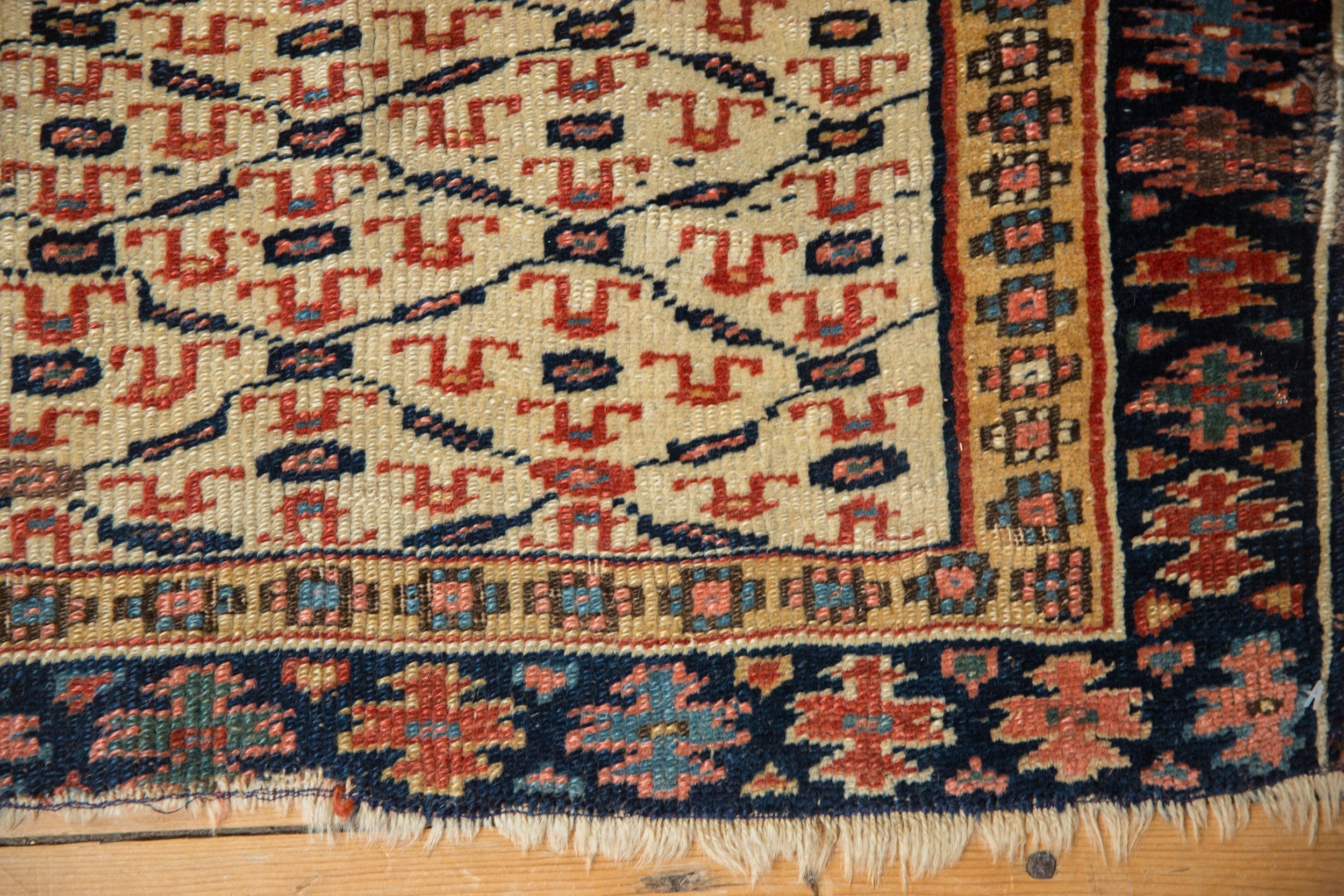 1.5x2 Antique Kurdish Square Rug Mat by Old New House® - product image 4 for Resin Society