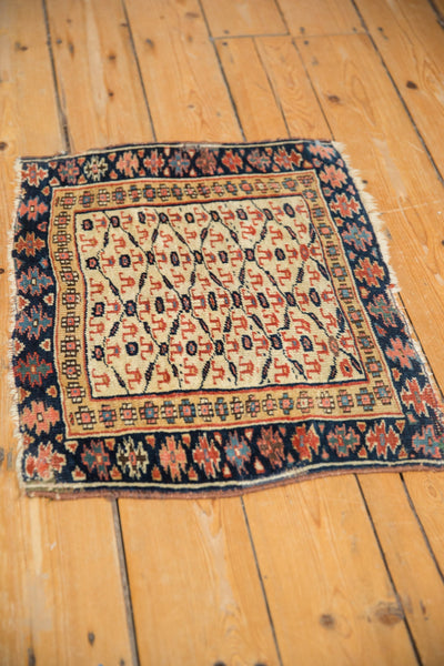 1.5x2 Antique Kurdish Square Rug Mat by Old New House® - product image 5 for Resin Society