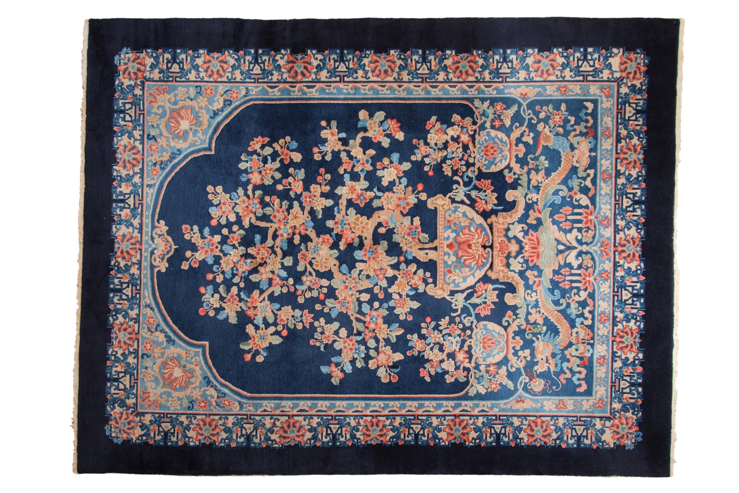 9x12 Vintage Art Deco Carpet by Old New House® - main product image for Resin Society