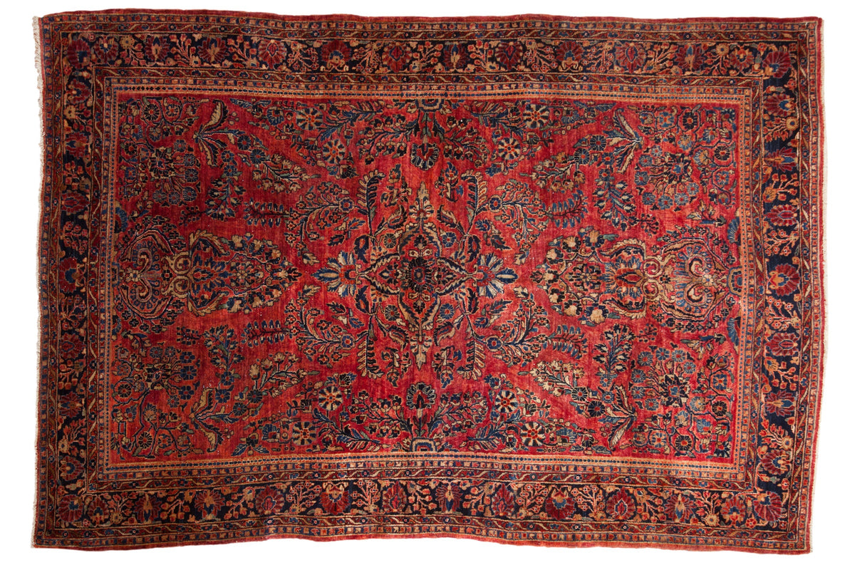 7x10 Antique American Sarouk Carpet by Old New House® - main product image for Resin Society