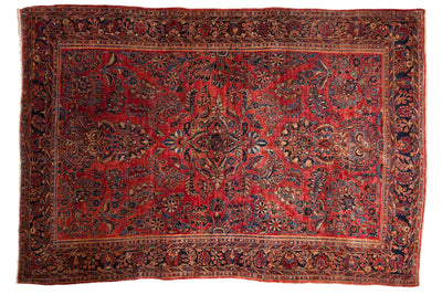 7x10 Antique American Sarouk Carpet by Old New House® - main product image for Resin Society