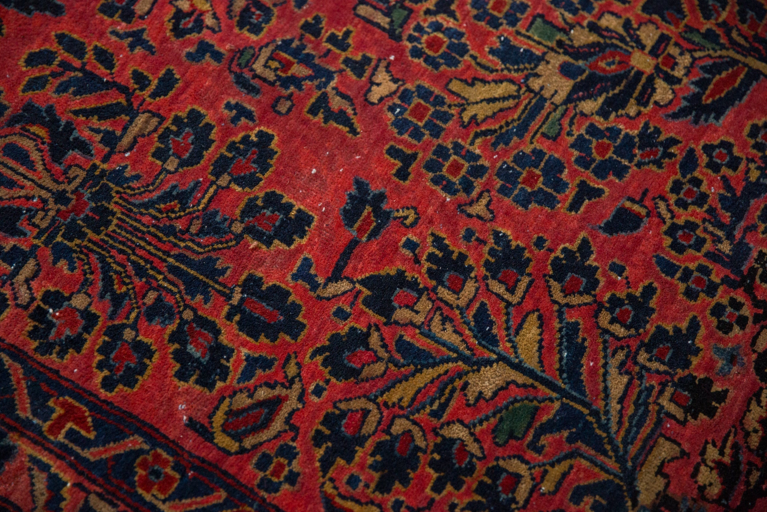 6.5x8.5 Antique Sarouk Carpet by Old New House® - product image 10 for Resin Society