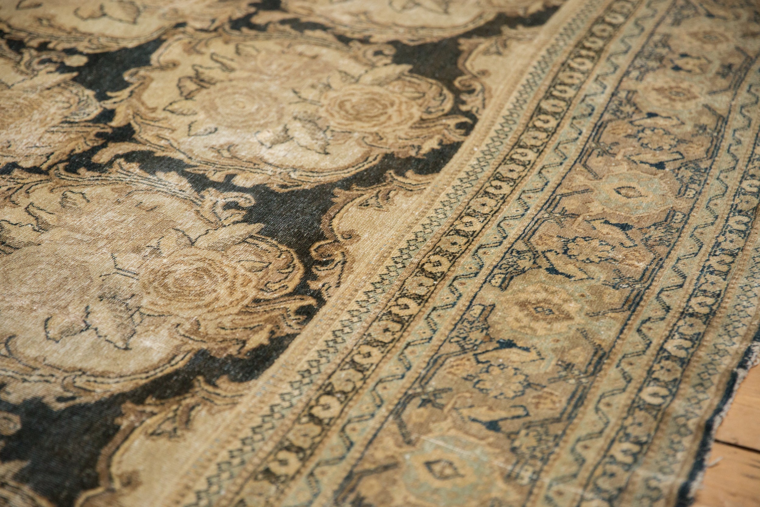 RESERVED 10x13 Antique Distressed Tabriz Carpet