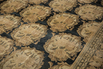 RESERVED 10x13 Antique Distressed Tabriz Carpet