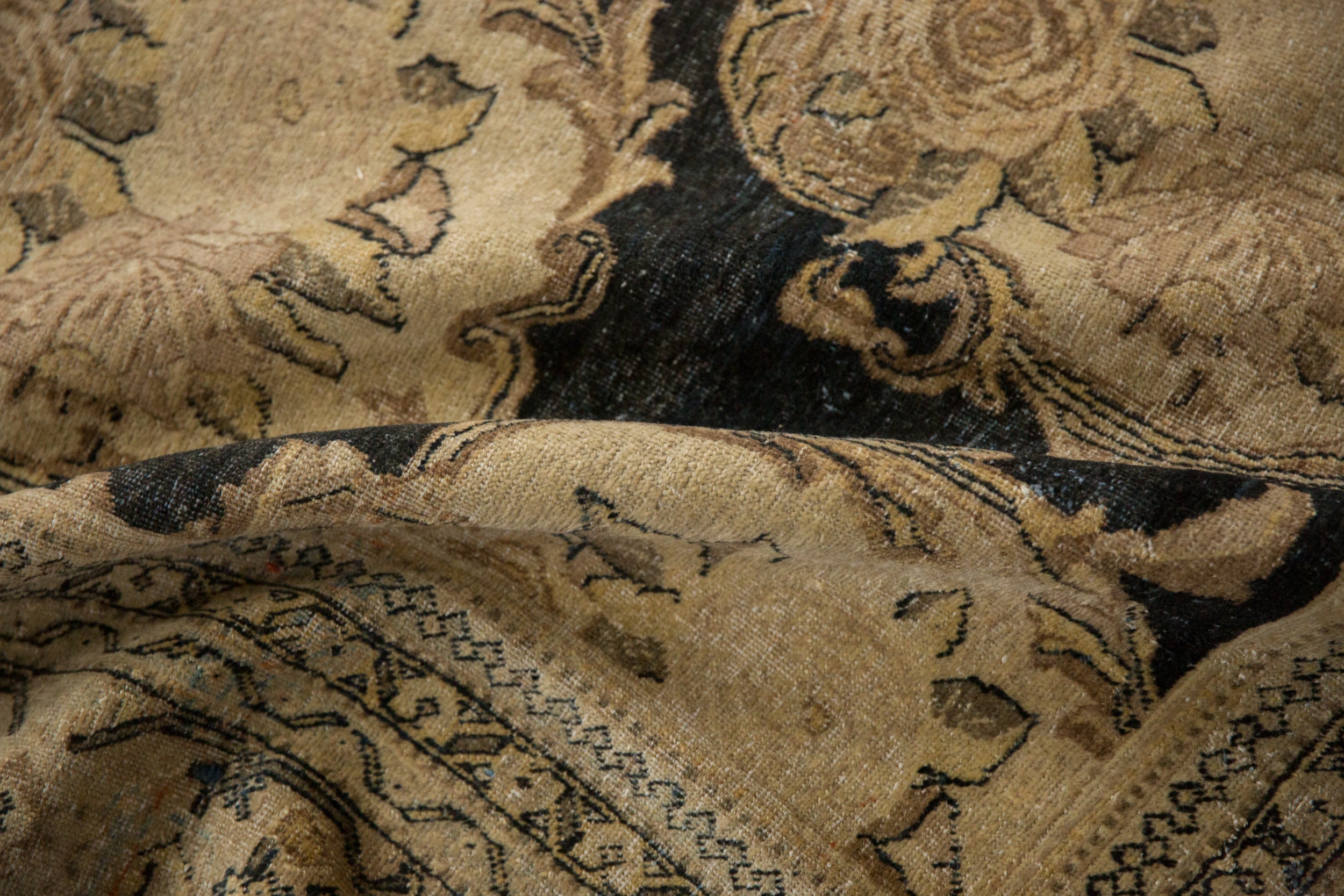 RESERVED 10x13 Antique Distressed Tabriz Carpet
