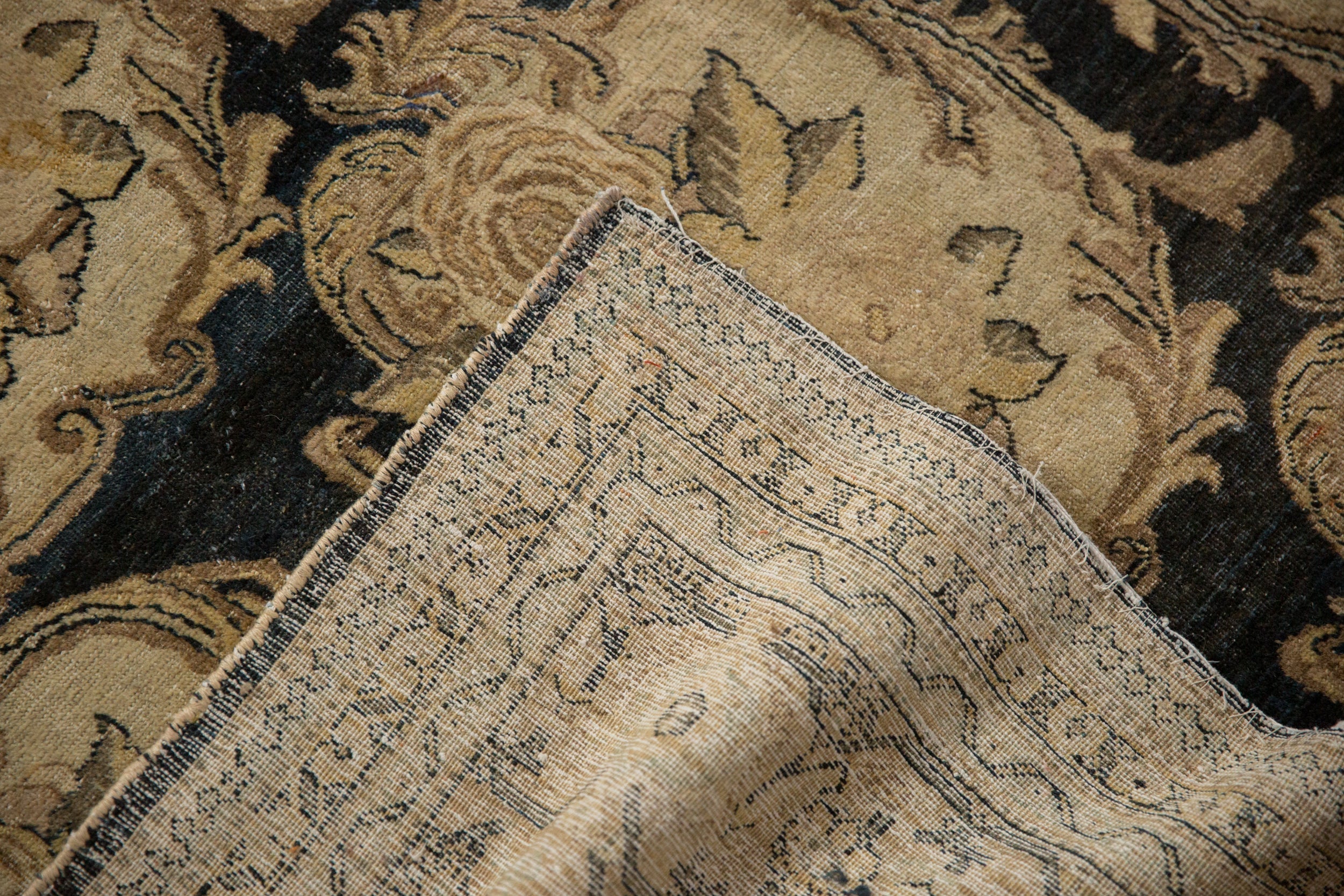 RESERVED 10x13 Antique Distressed Tabriz Carpet