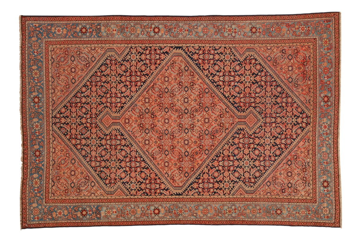 4x6.5 Antique Fine Malayer Rug by Old New House® - main product image for Resin Society