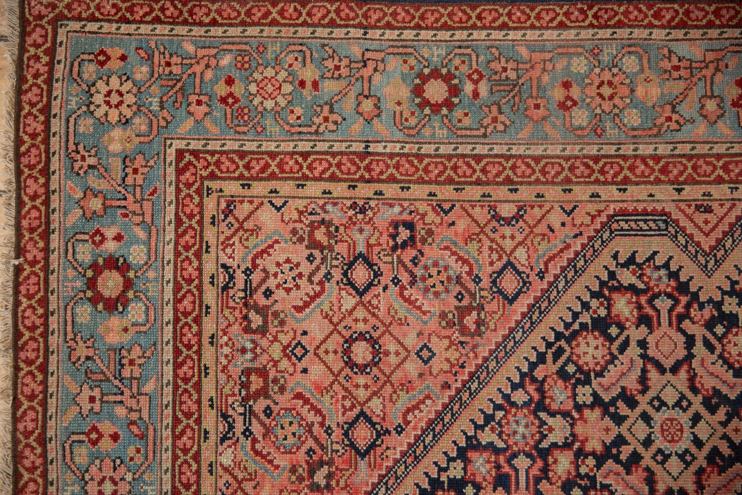 4x6.5 Antique Fine Malayer Rug by Old New House® - product image 3 for Resin Society