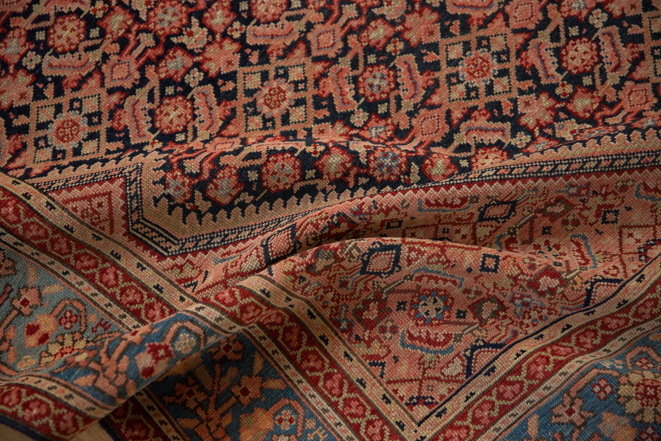 4x6.5 Antique Fine Malayer Rug by Old New House® - product image 9 for Resin Society