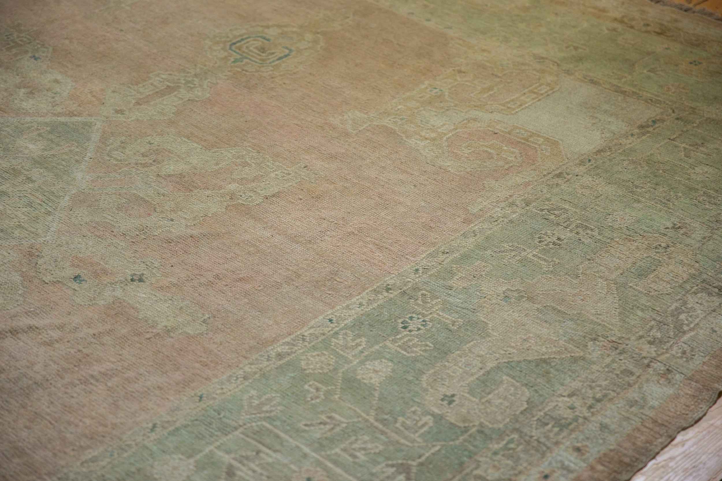 9x11.5 Vintage Distressed Oushak Carpet by Old New House® - product image 14 for Resin Society