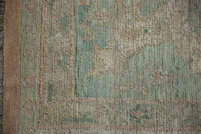 9x11.5 Vintage Distressed Oushak Carpet by Old New House® - product image 15 for Resin Society