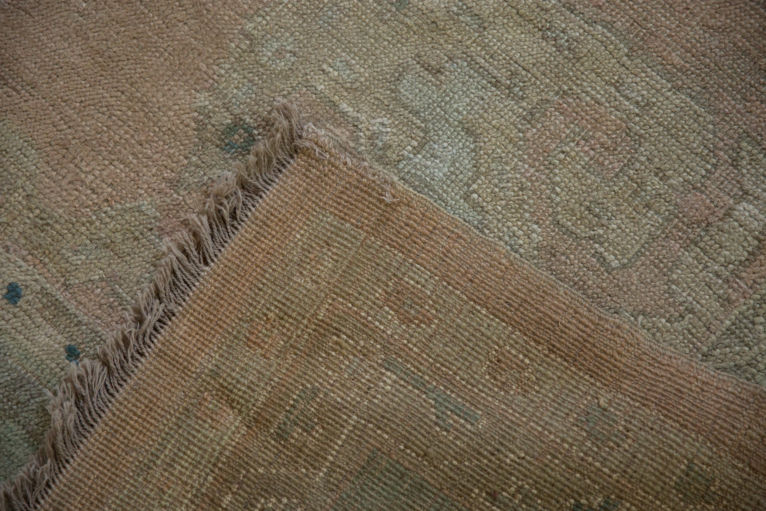 9x11.5 Vintage Distressed Oushak Carpet by Old New House® - product image 17 for Resin Society