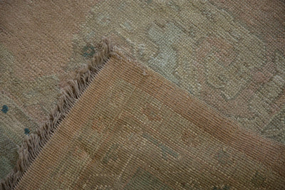 9x11.5 Vintage Distressed Oushak Carpet by Old New House® - product image 17 for Resin Society
