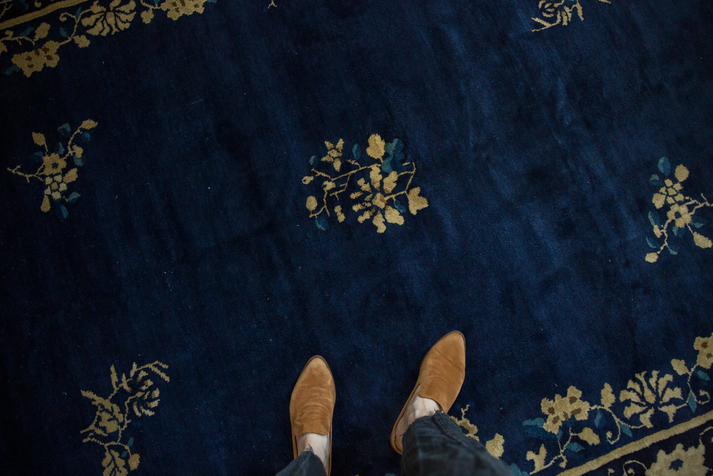 6x8.5 Antique Peking Carpet by Old New House® - product image 2 for Resin Society