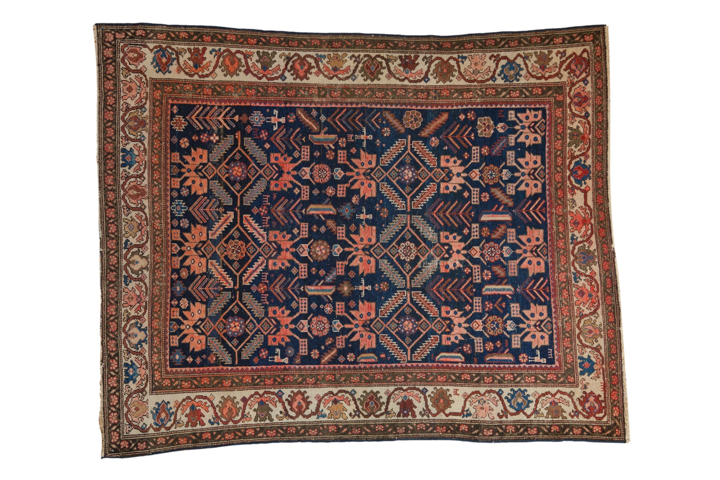 5x6 Antique Malayer Square Rug by Old New House® - main product image for Resin Society