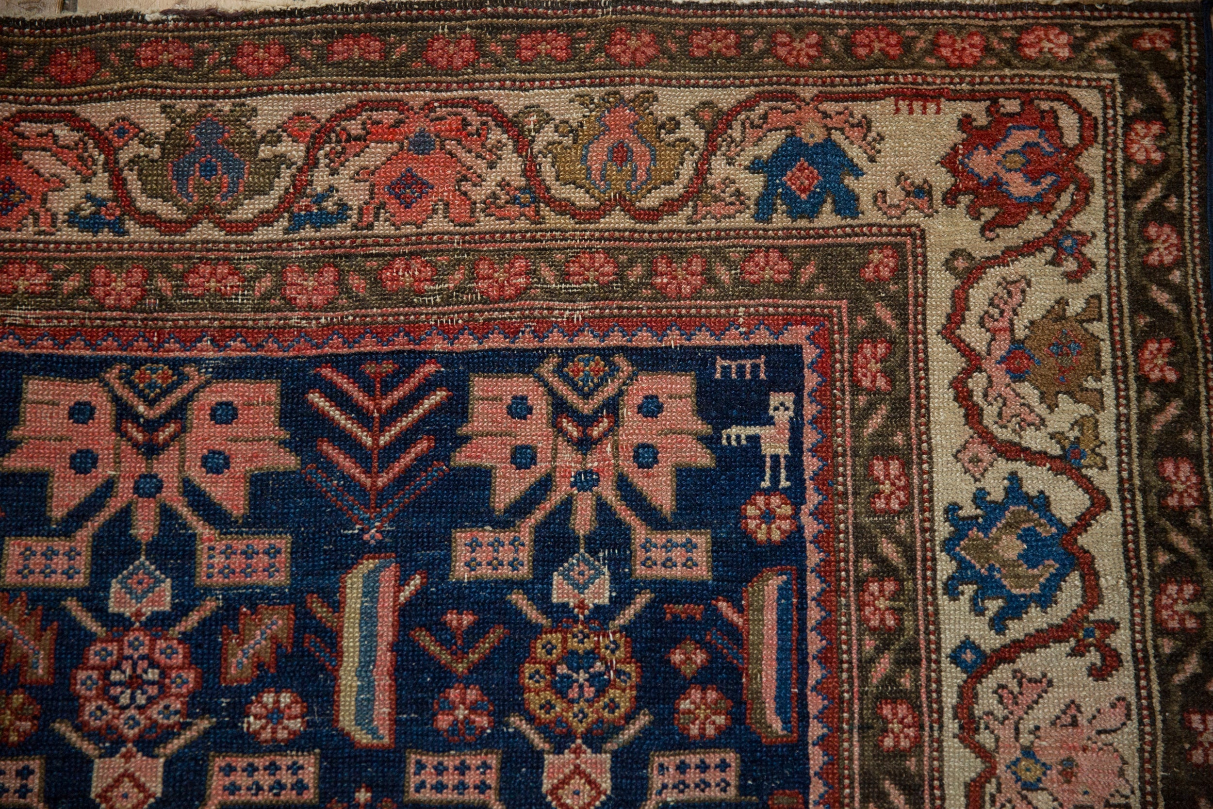 5x6 Antique Malayer Square Rug by Old New House® - product image 3 for Resin Society