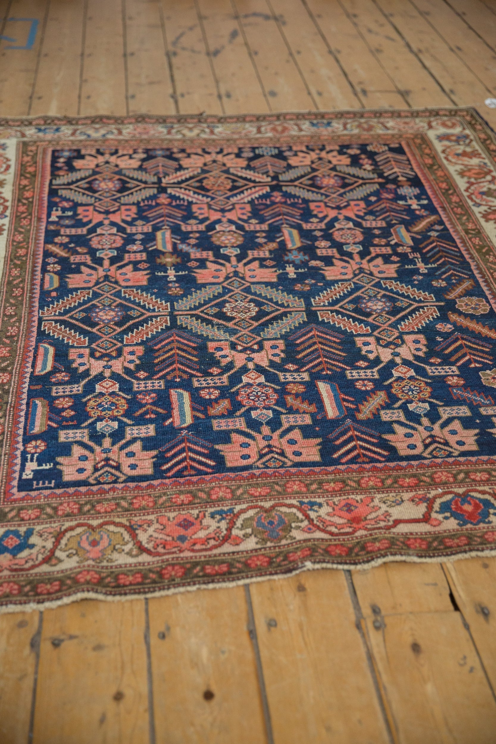 5x6 Antique Malayer Square Rug by Old New House® - product image 5 for Resin Society