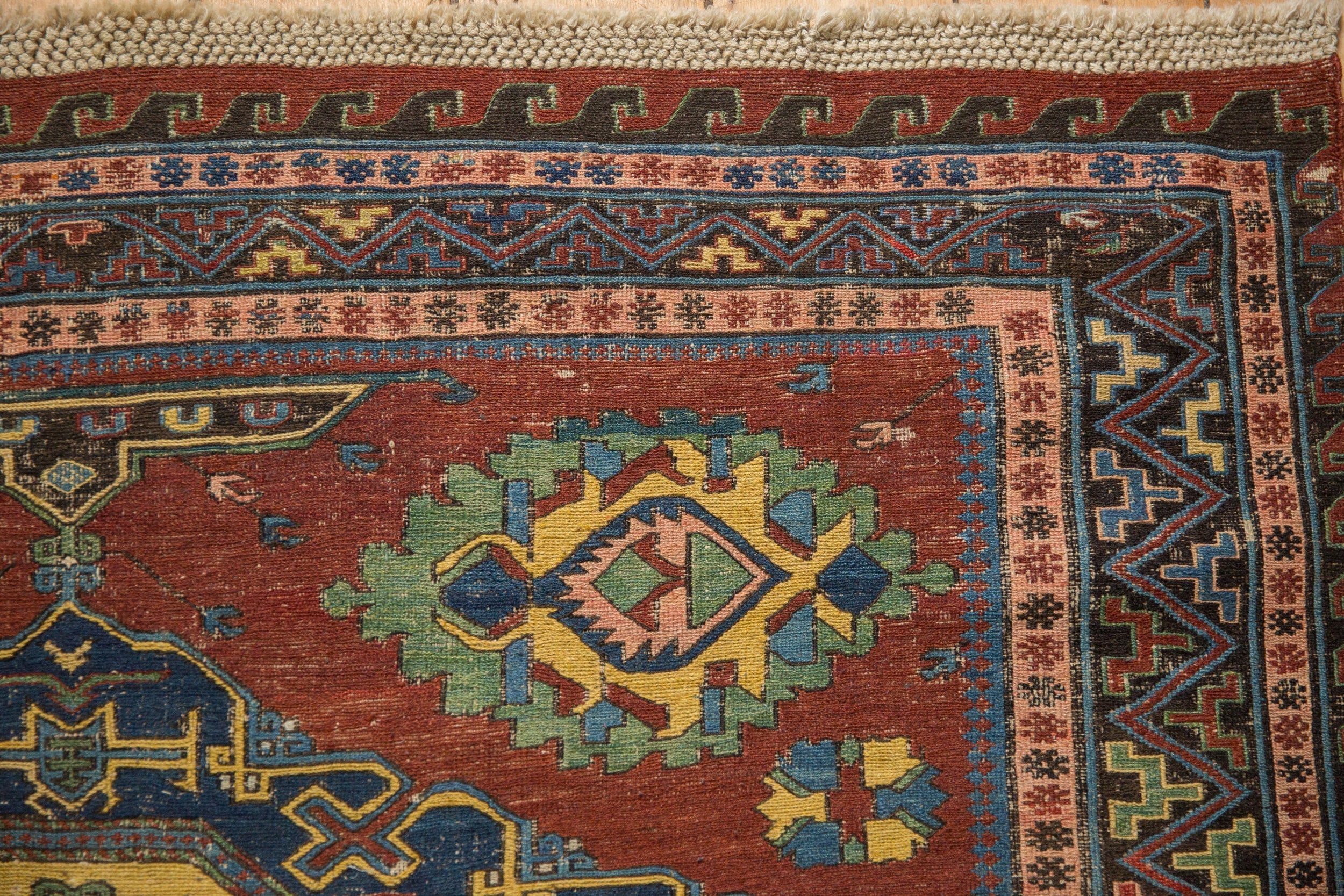 4.5x6.5 Antique Caucasian Soumac Rug by Old New House® - product image 3 for Resin Society