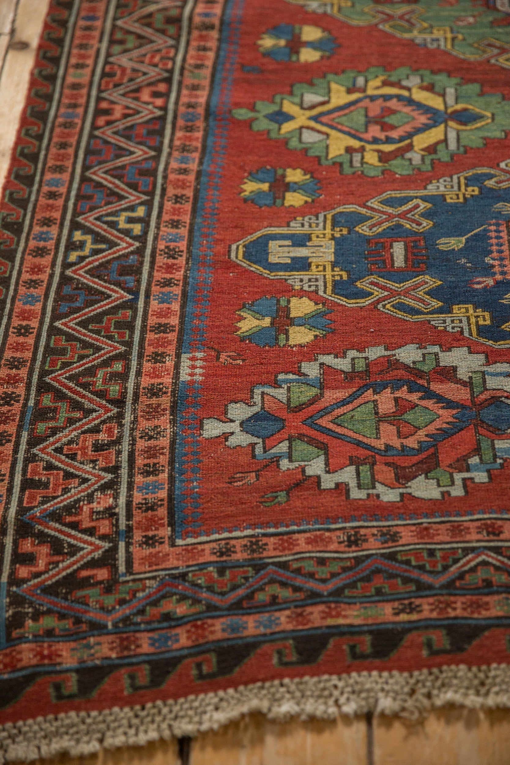 4.5x6.5 Antique Caucasian Soumac Rug by Old New House® - product image 9 for Resin Society