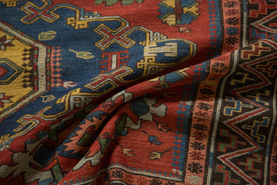 4.5x6.5 Antique Caucasian Soumac Rug by Old New House® - product image 11 for Resin Society