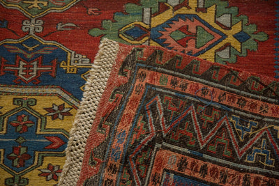 4.5x6.5 Antique Caucasian Soumac Rug by Old New House® - product image 12 for Resin Society