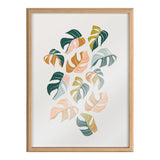 Blake Tropical Leaves 02 Framed Printed Glass by Alicia Schultz by kateandlaurel - product image 2 for Resin Society