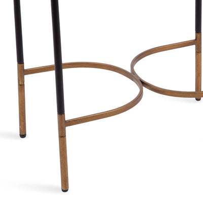 Catriona Side Table Mirror and Metal